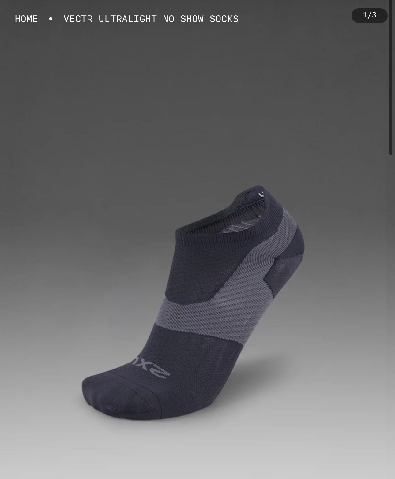 2XU جوارب ركض عالية الأداء
VECTR LIGHT CUSHION No Show SOCKS
يتوفر في الأسبوع الرابع من يناير "إن شاء الله"