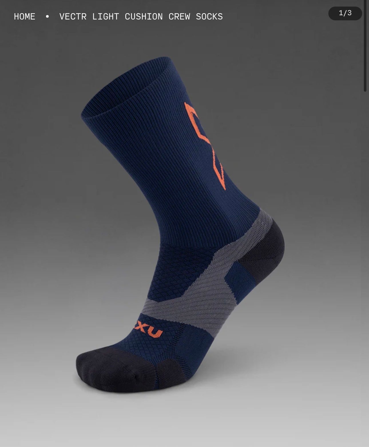2XU جوارب ركض عالية الأداء
VECTR LIGHT CUSHION CREW SOCKS
حجز مسبق يصل الأسبوع الرابع من يناير "إن شاء الله"