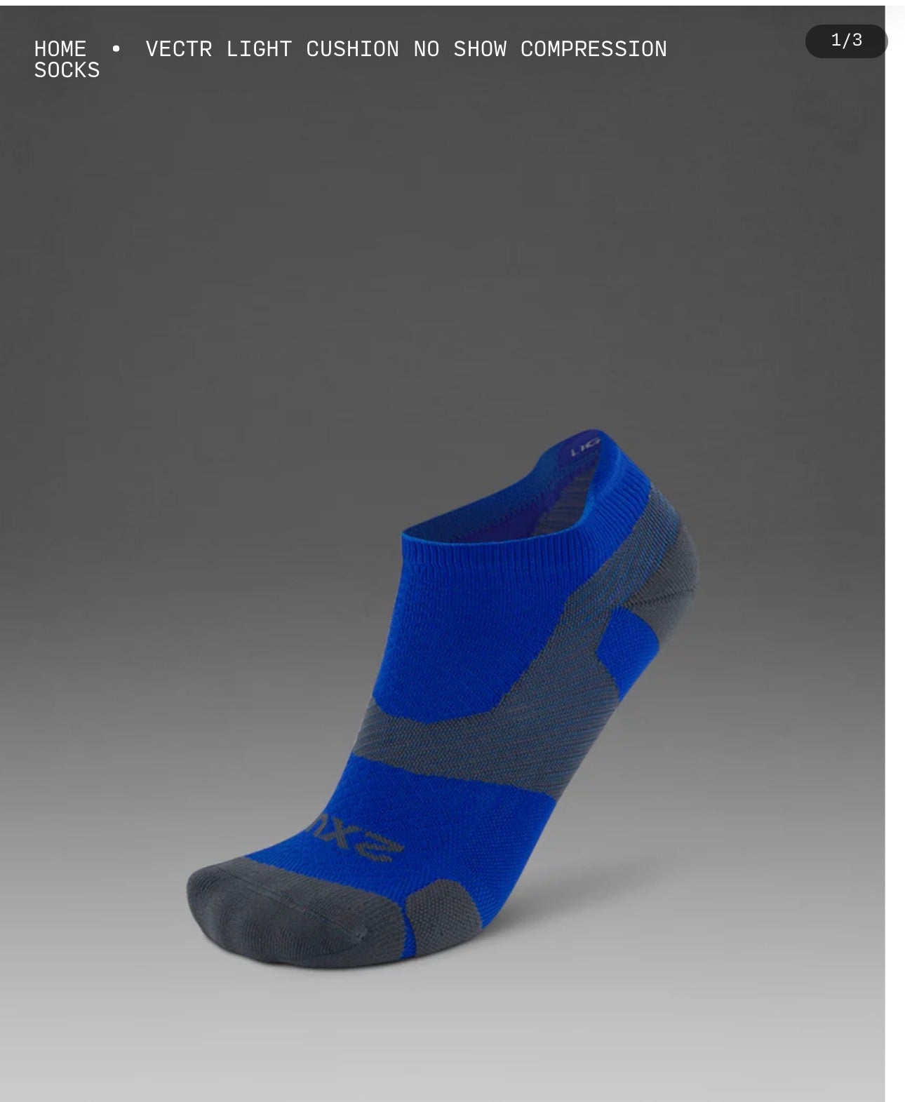 2XU جوارب ركض عالية الأداء
VECTR LIGHT CUSHION No Show SOCKS
يتوفر في الأسبوع الرابع من يناير "إن شاء الله"