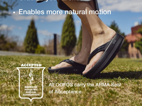 صنادل أوفوس راحة لا متناهية - OOFOS