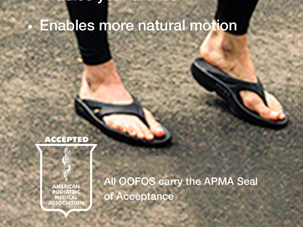 صنادل أوفوس راحة لا متناهية - OOFOS