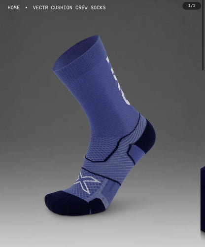 2XU جوارب ركض عالية الأداء
VECTR LIGHT CUSHION CREW SOCKS
حجز مسبق يصل الأسبوع الرابع من يناير "إن شاء الله"